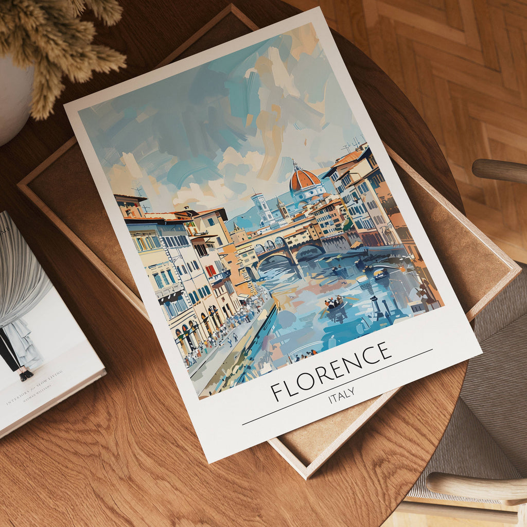 Florence Riverside Poster