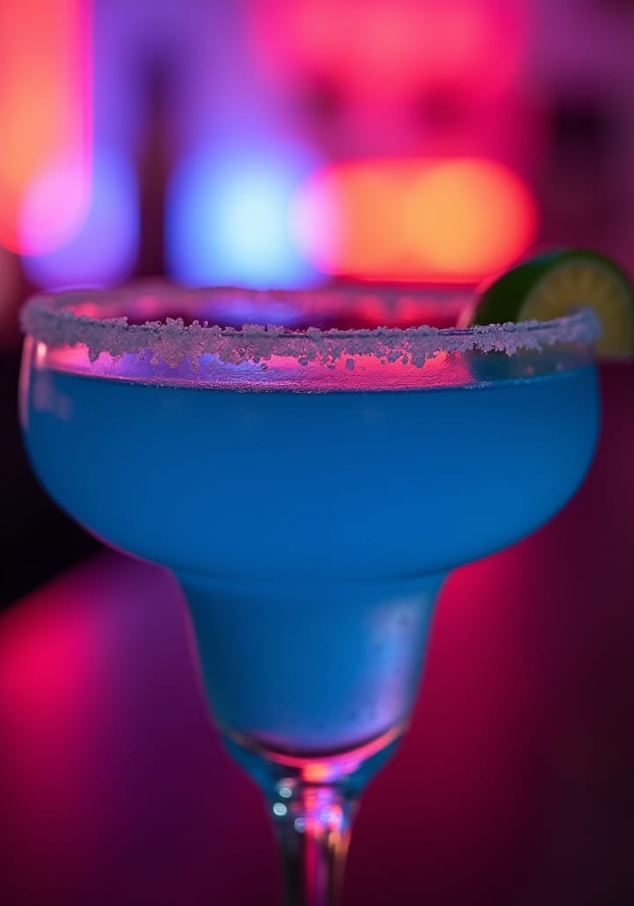 Blue Lagoon Drink Poster