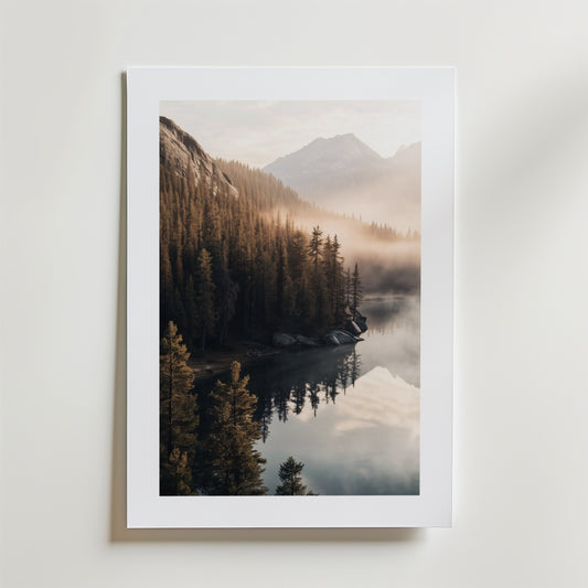 Between the Misty Peaks Poster