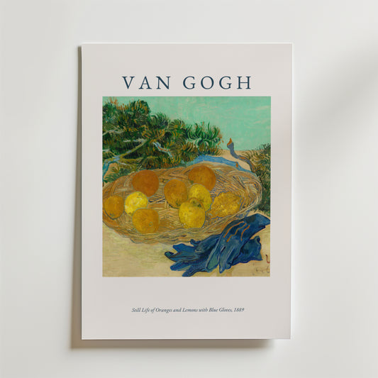 Van Gogh Oranges And Lemons Poster