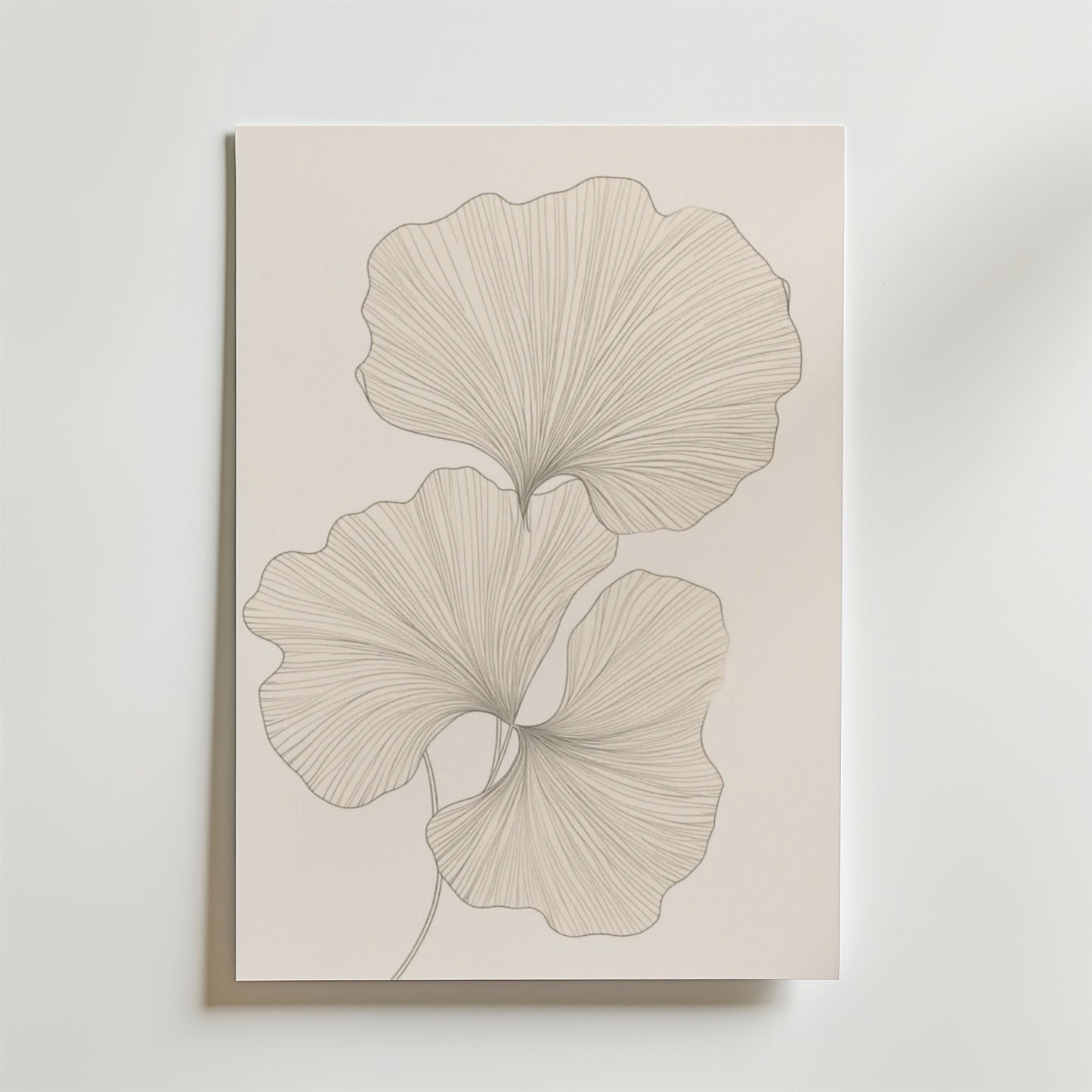 Ginkgo-bladplakat