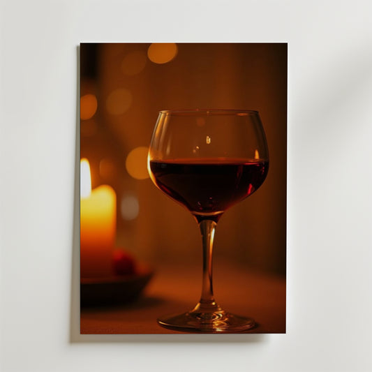 Velvet Night Wine Plakat