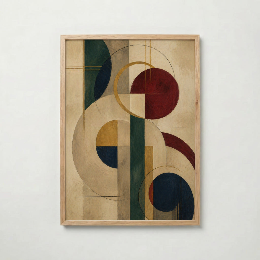 Modern Geometry Poster