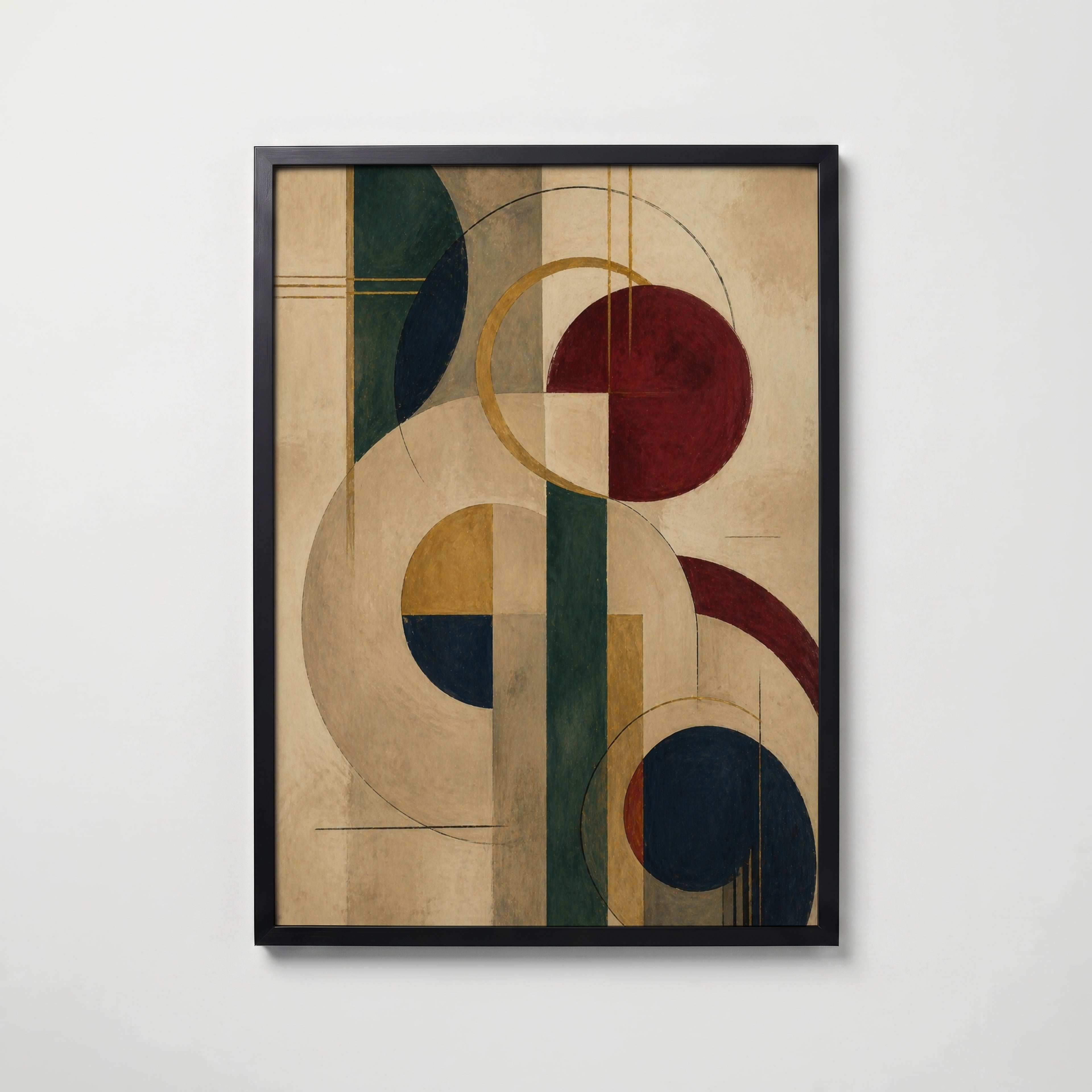 Modern Geometry Poster