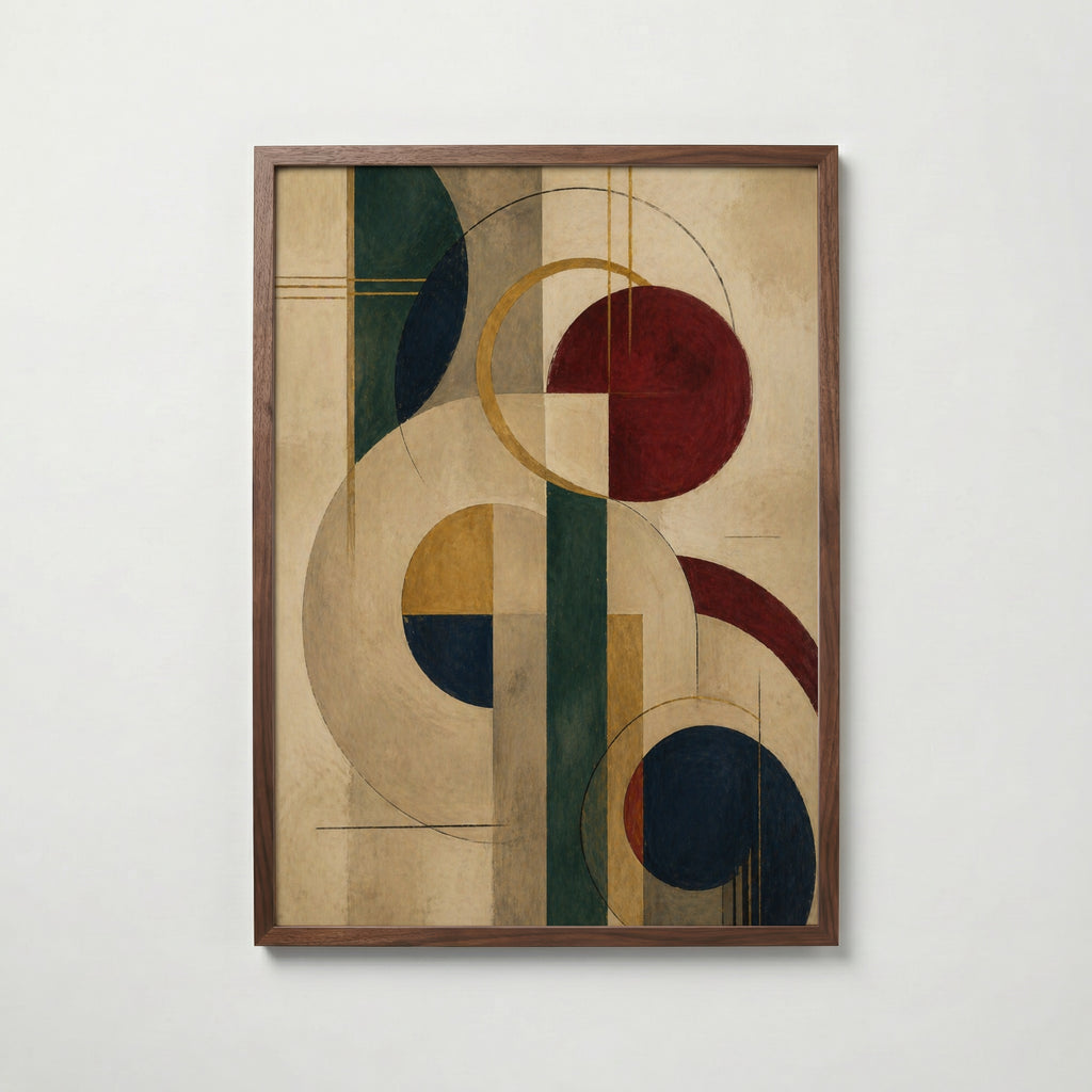 Modern Geometry Poster