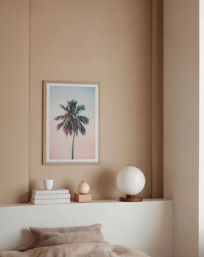 Sunset Palm Dream Poster