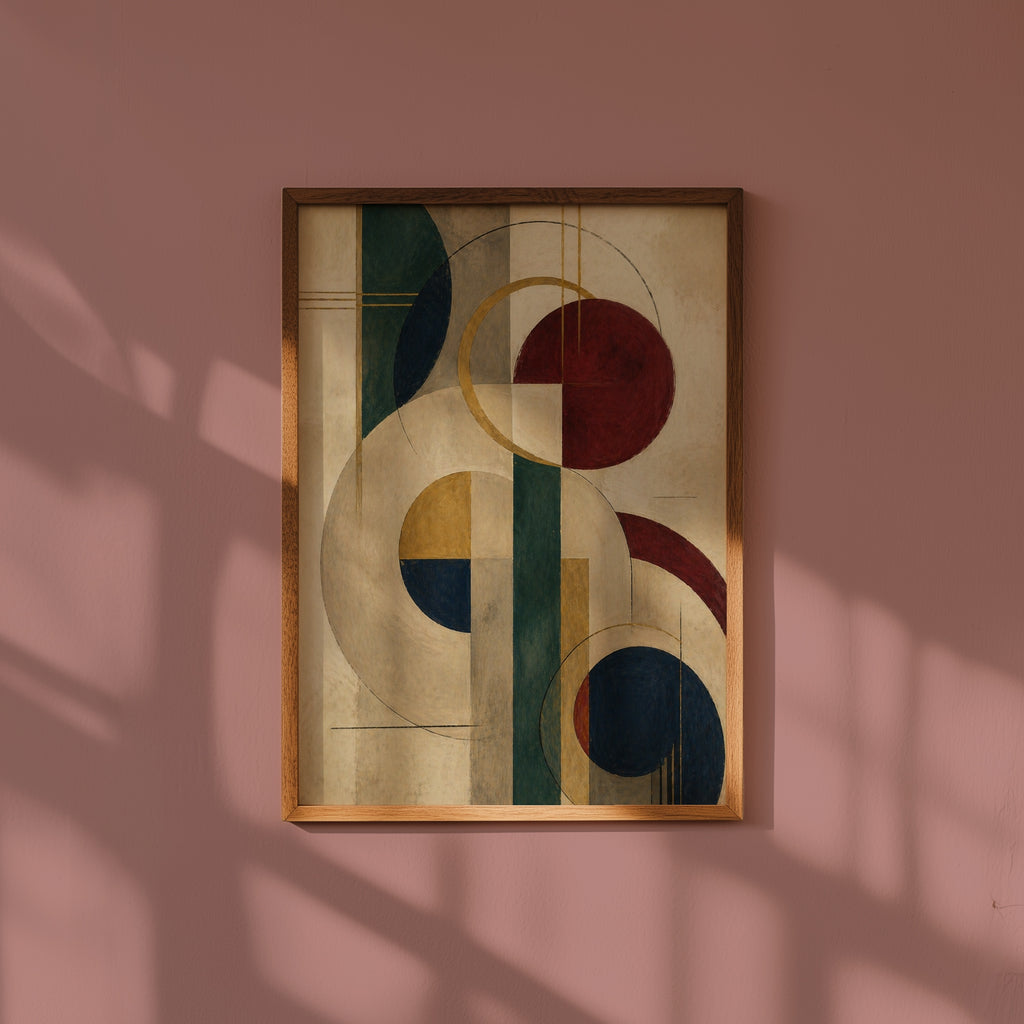 Modern Geometry Poster