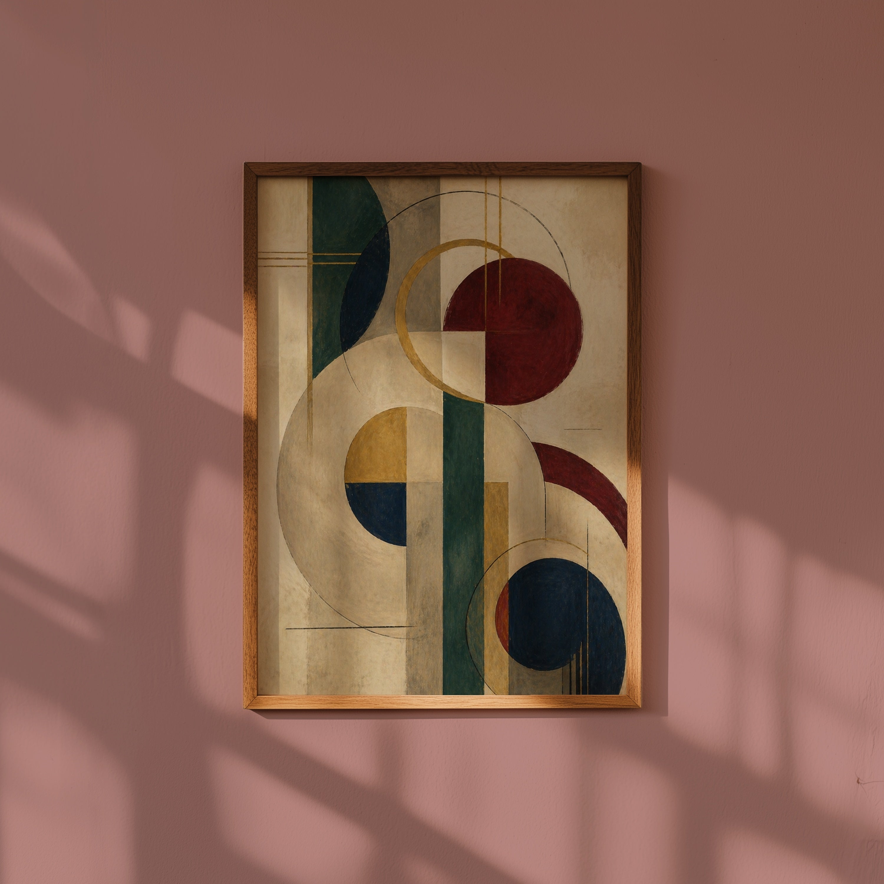 Modern Geometry Poster