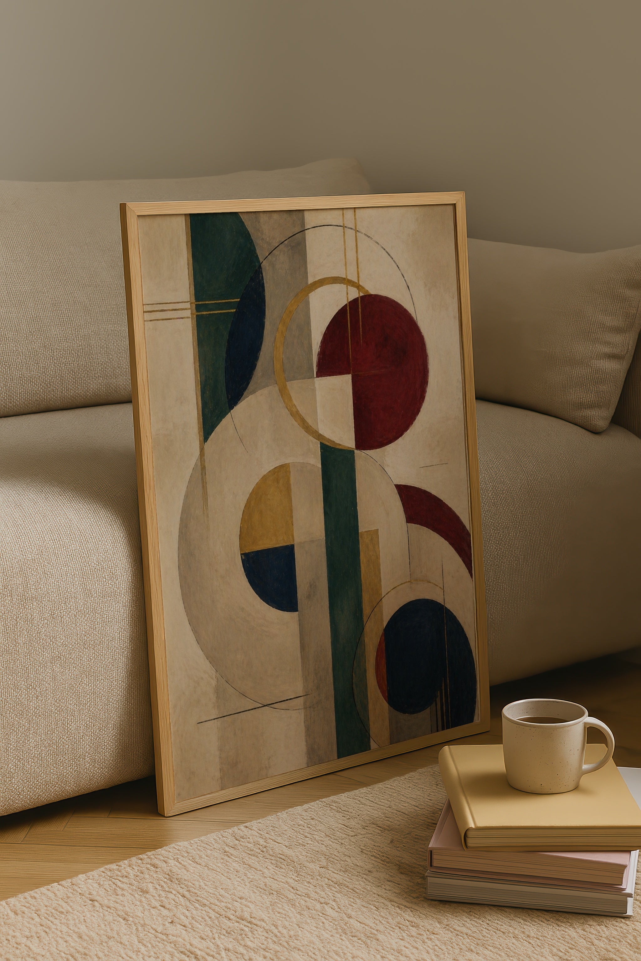 Modern Geometry Poster