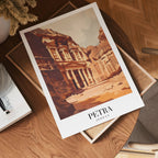 The Petra In Jordan Poster