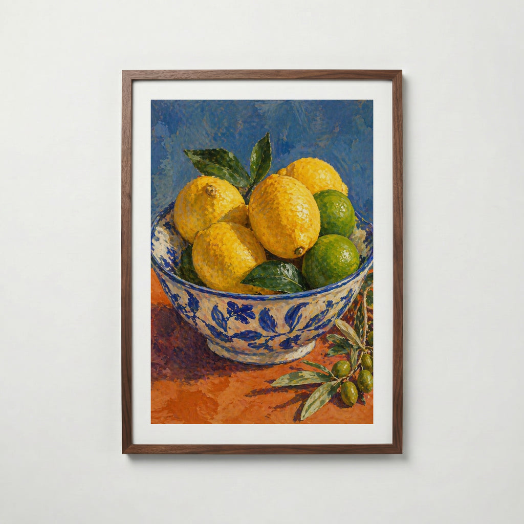 Mediterranean Citrus Poster