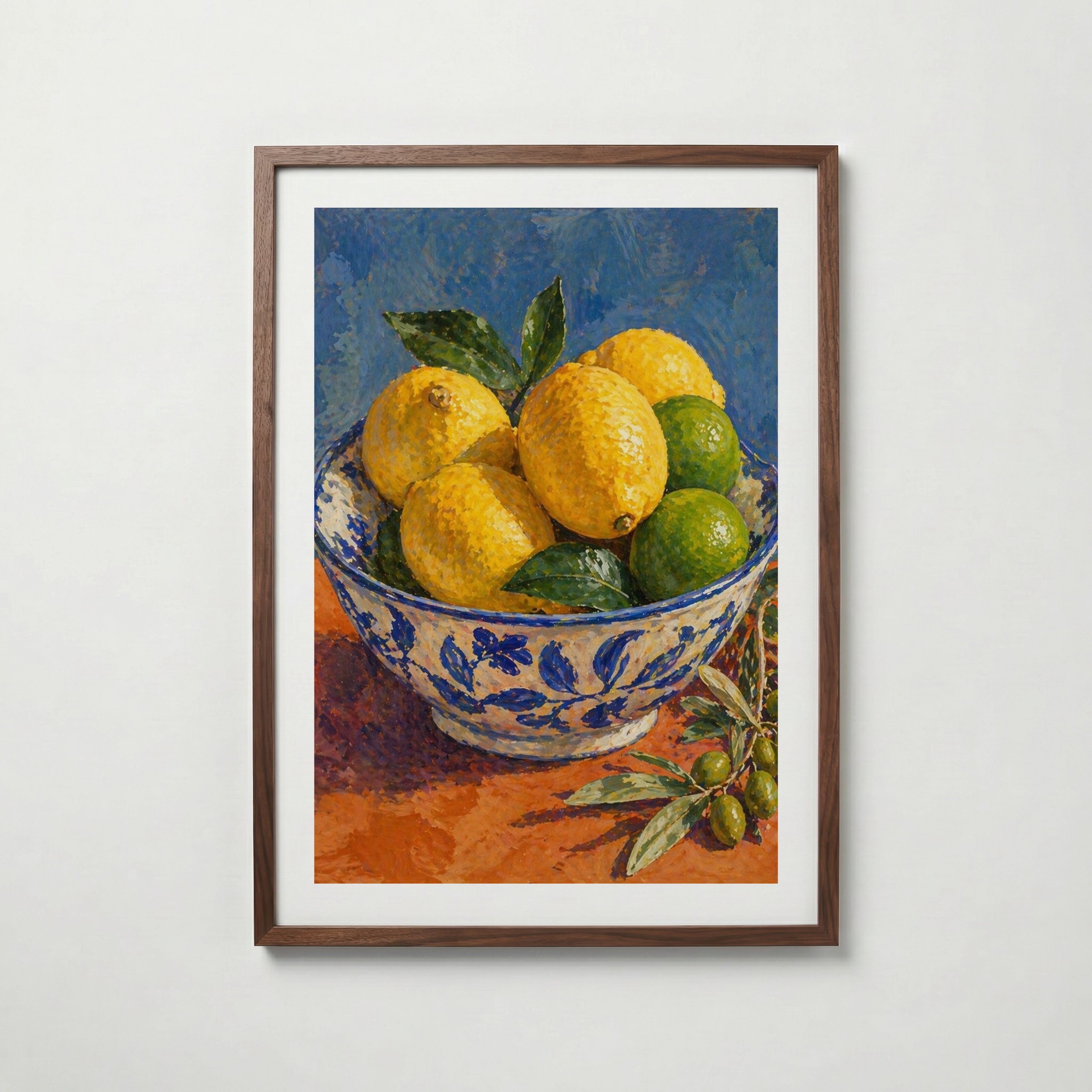 Mediterranean Citrus Poster