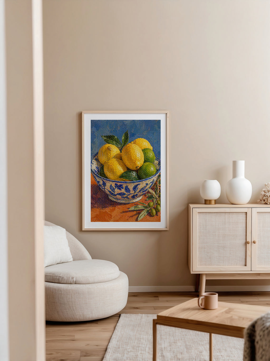 Mediterranean Citrus Poster