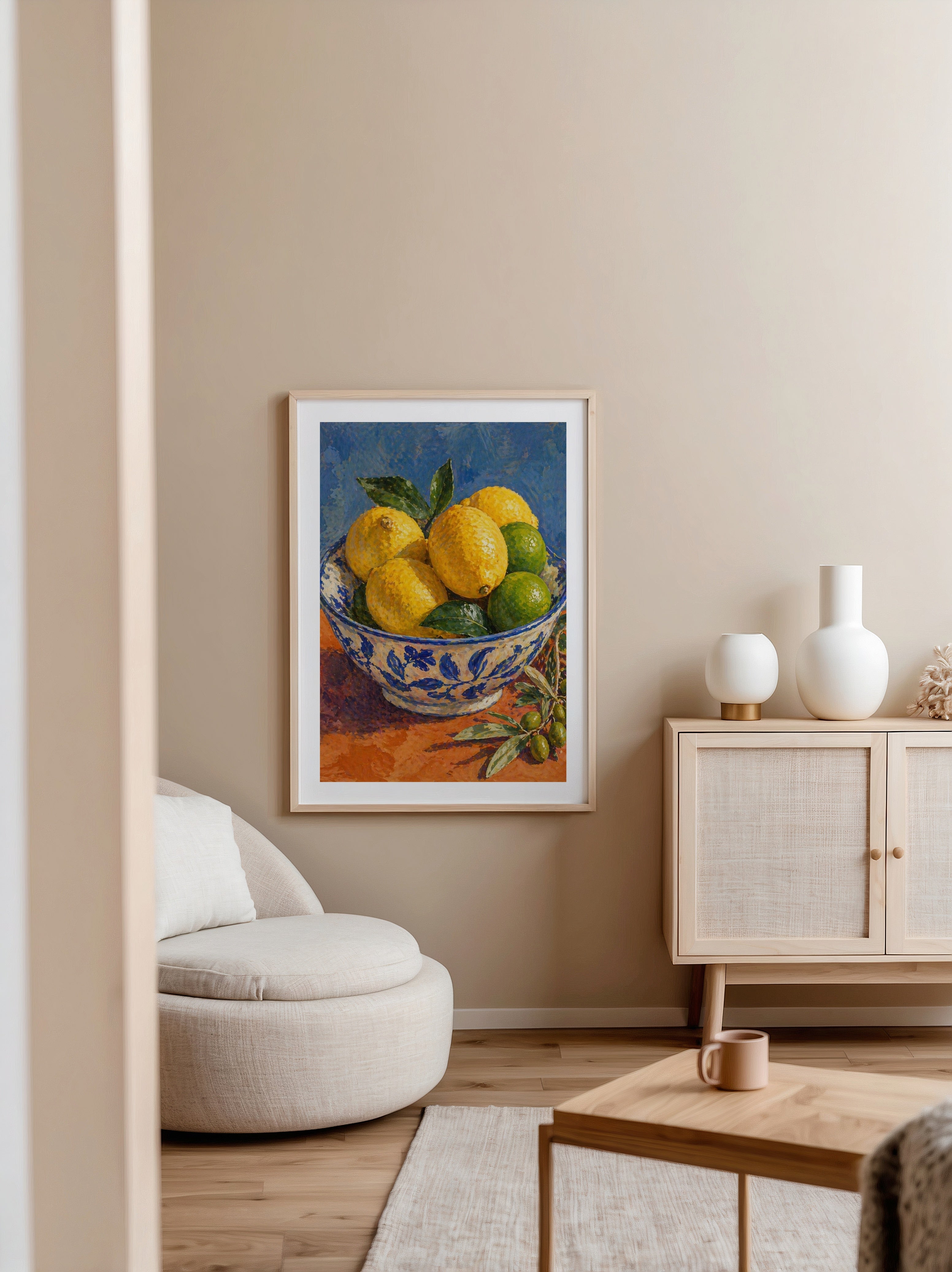 Mediterranean Citrus Poster
