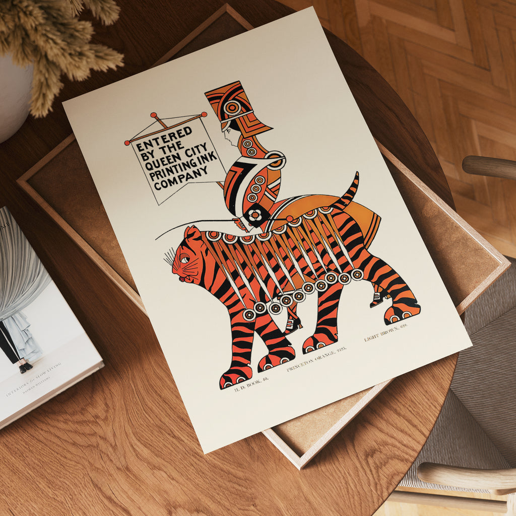 Entered By The Queen Poster