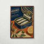 Sardines du Jour Poster