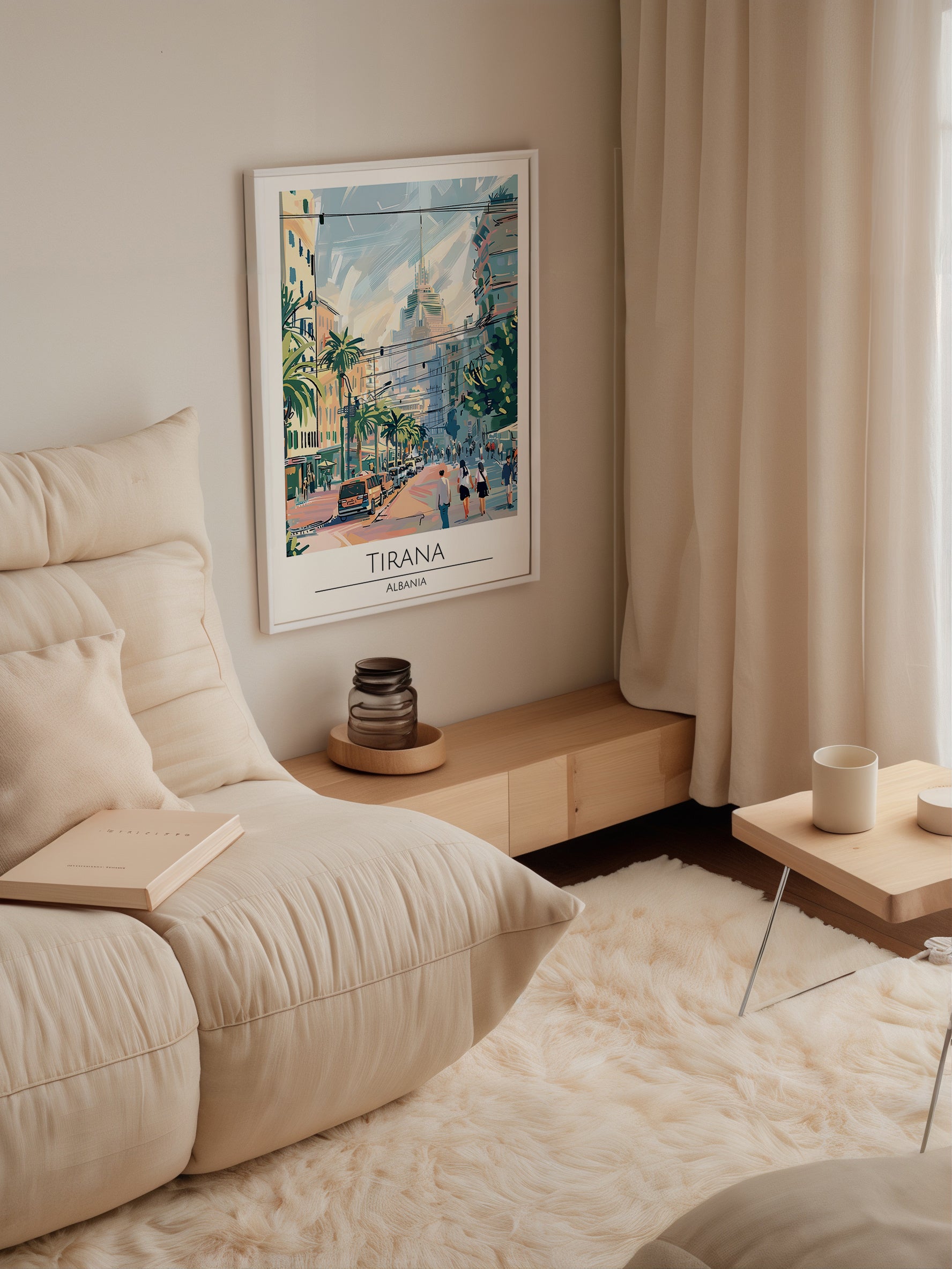 Tirana City Stroll Poster