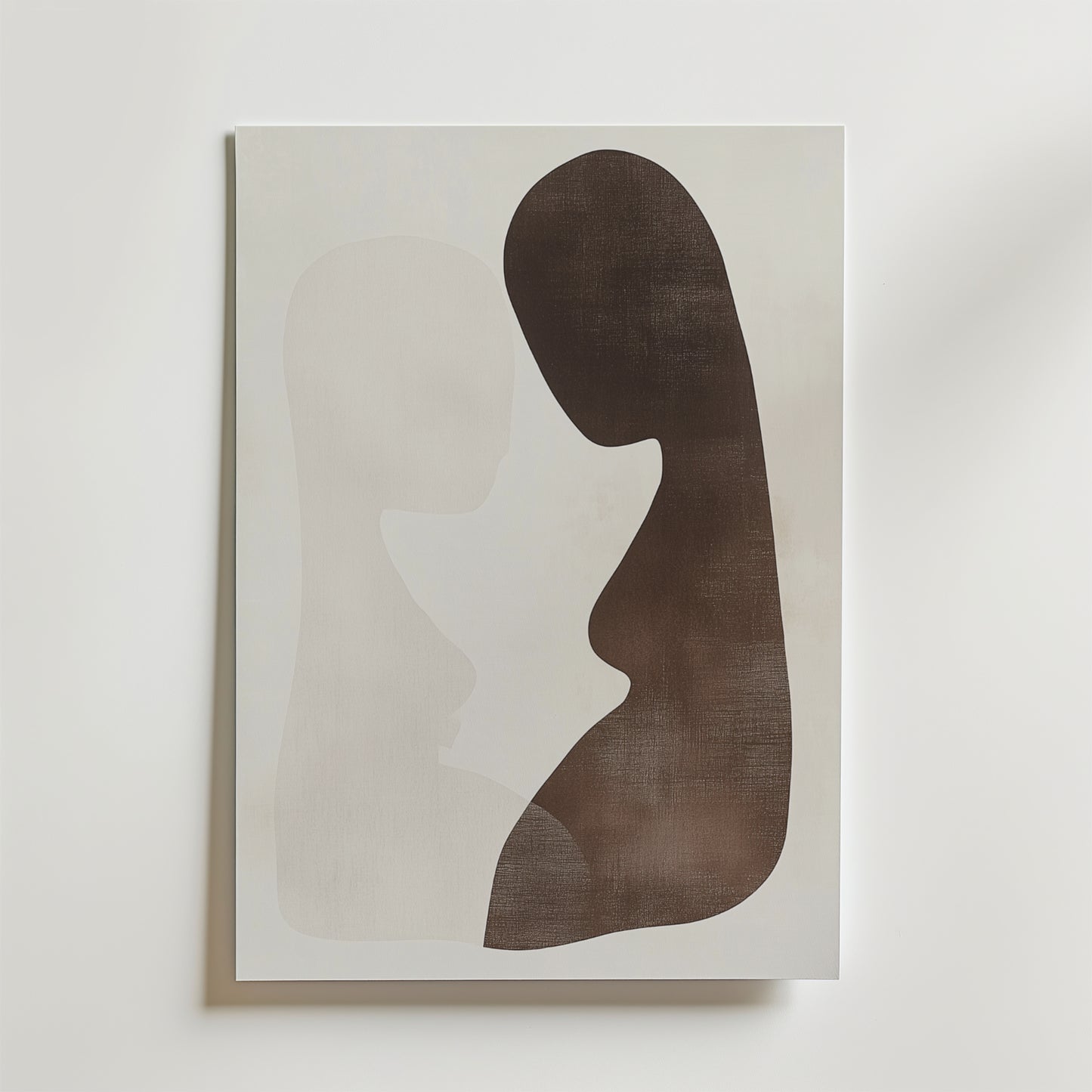 Abstract Lovers Poster