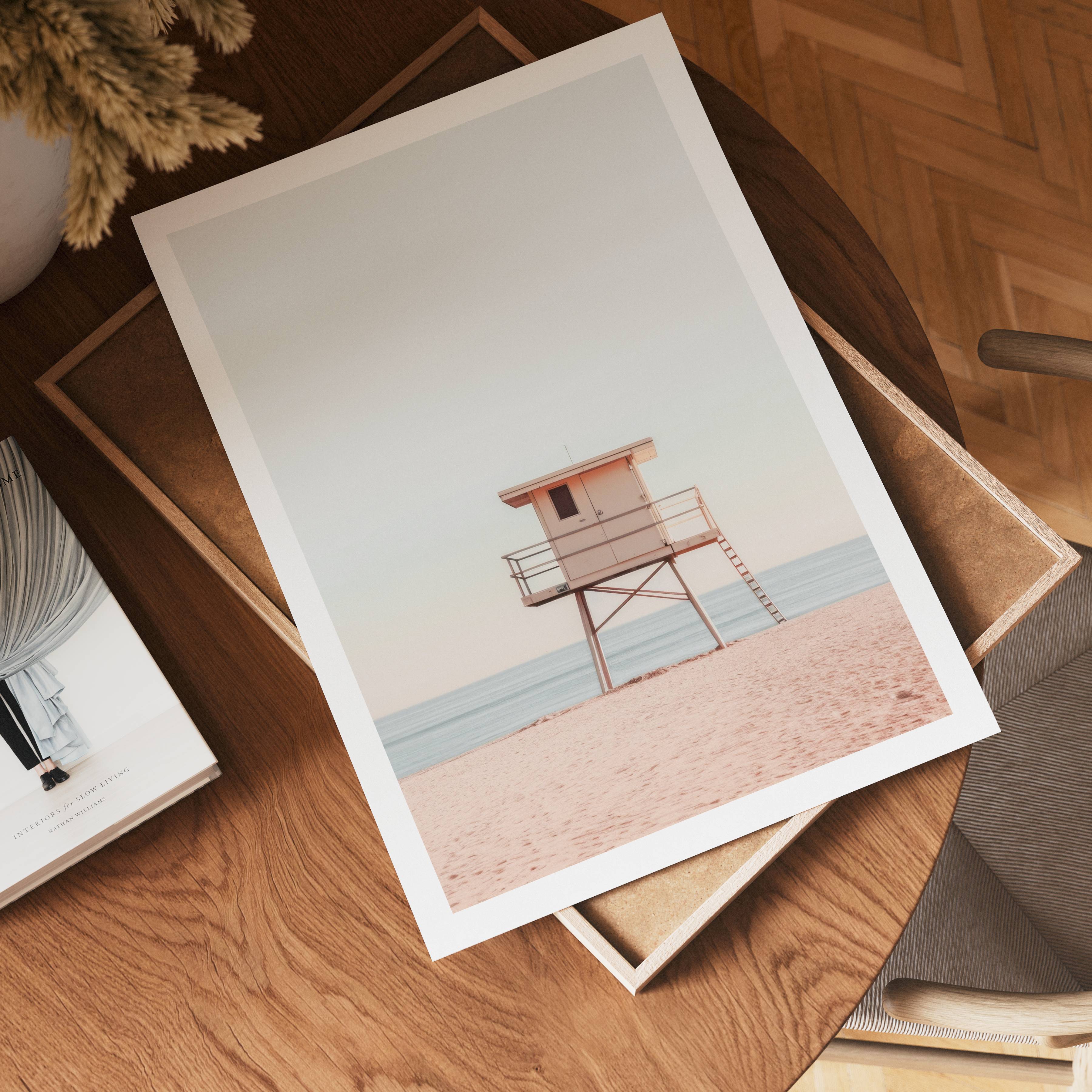 Coastal Watchtower Poster