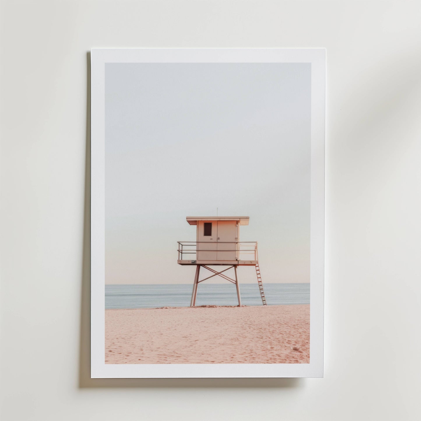 Coastal Watchtower Poster