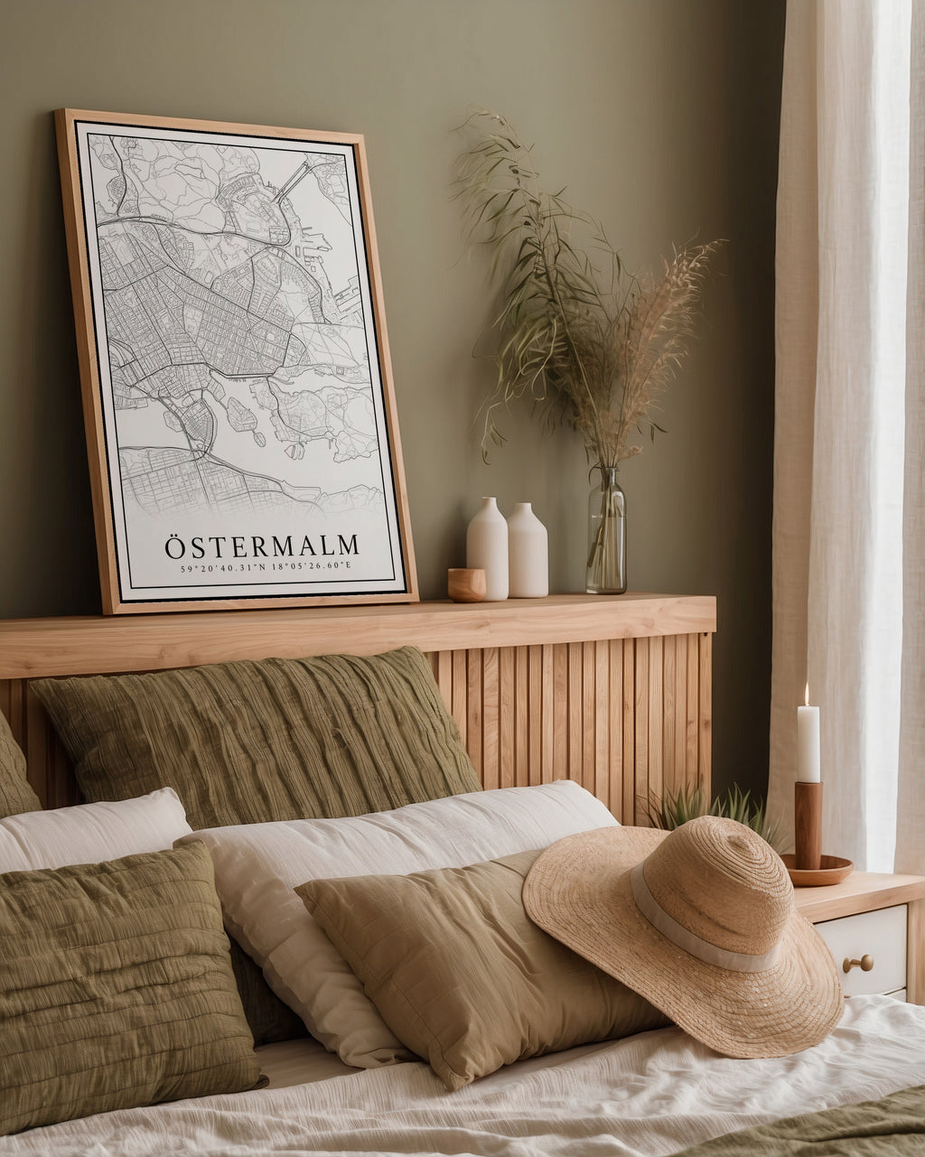 Östermalm Karta Poster