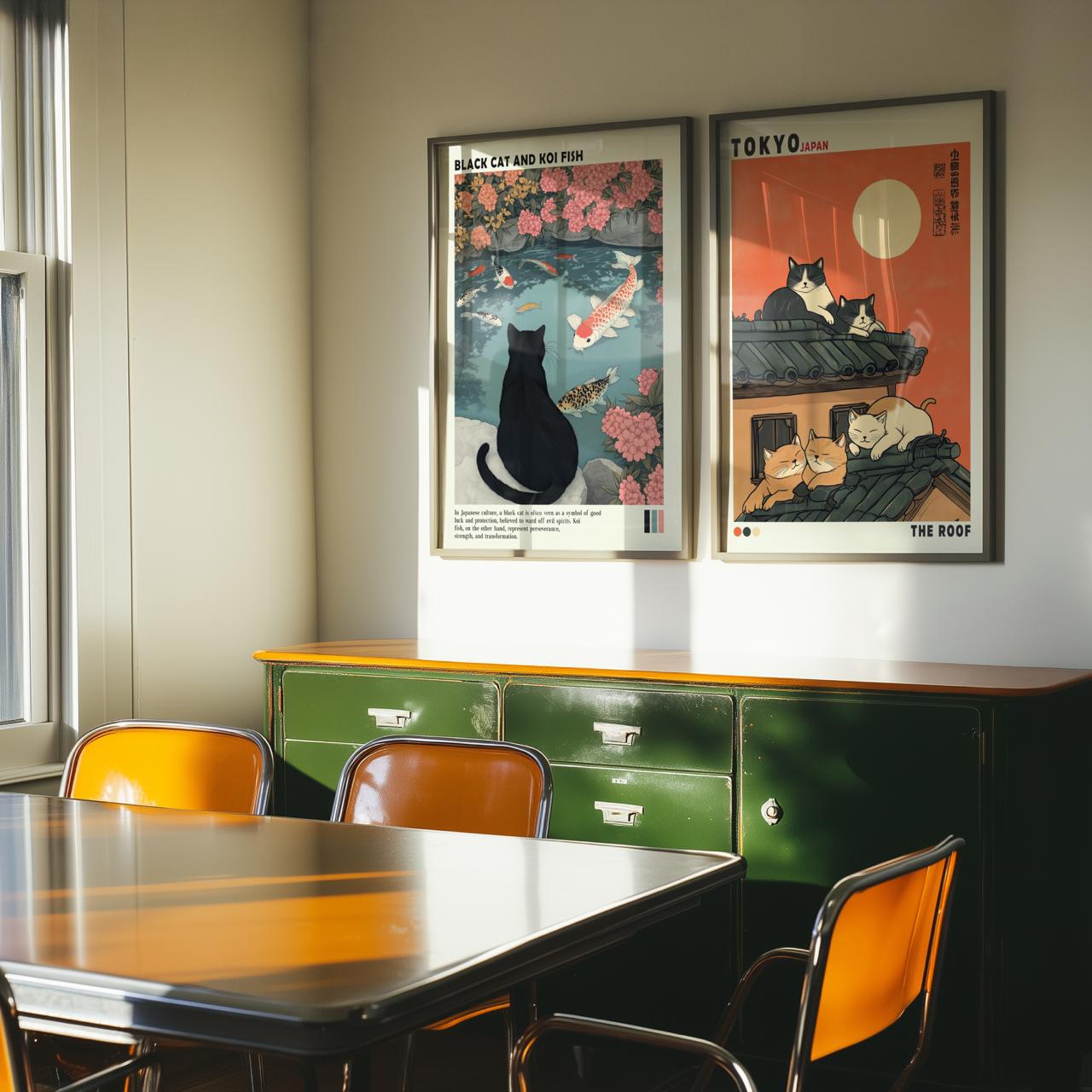 Bundle 2-pack Koi Rooftop Harmony