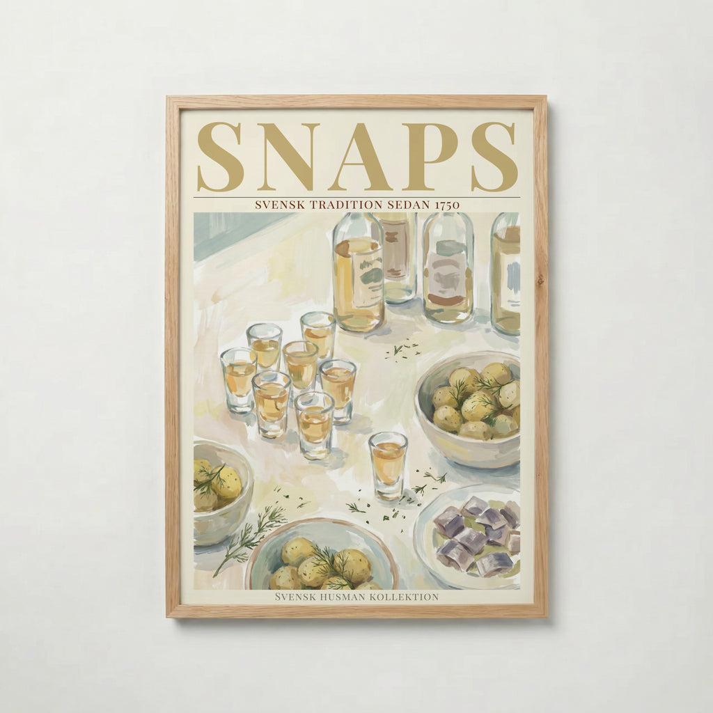 Snaps Poster – köp affisch till hemmet – Bozetto väggdekoration