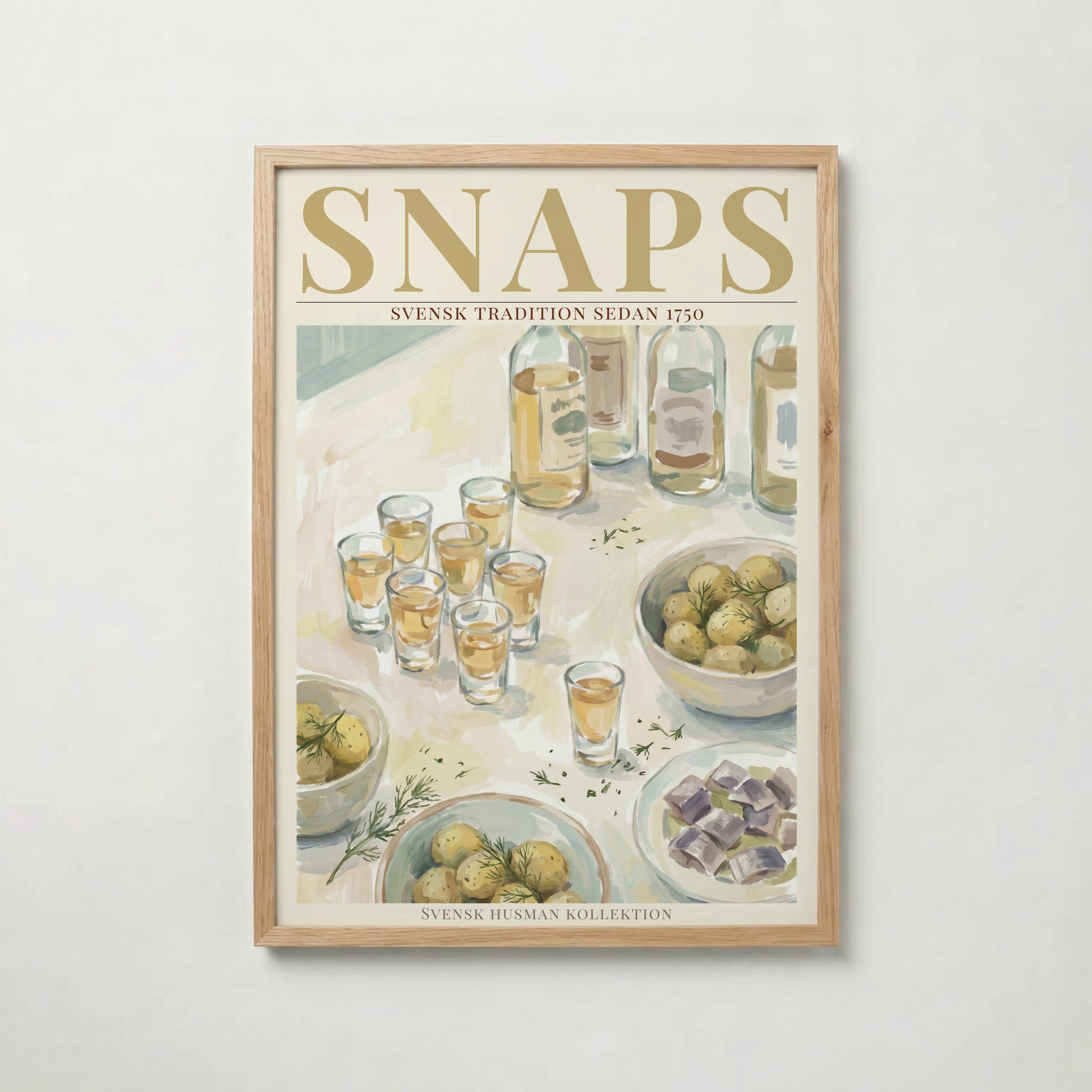 Snaps Poster – köp affisch till hemmet – Bozetto väggdekoration