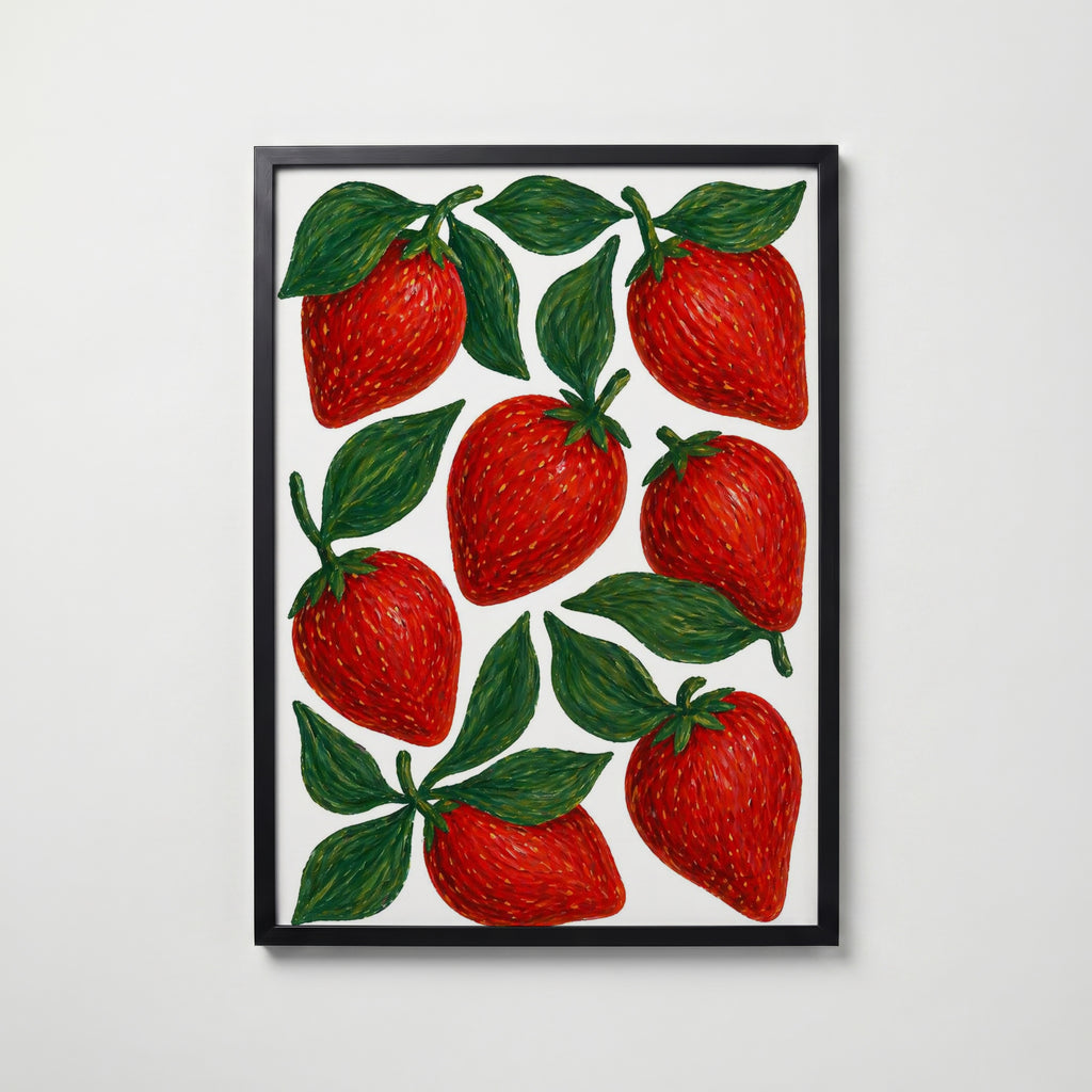 Sweet Strawberries Poster
