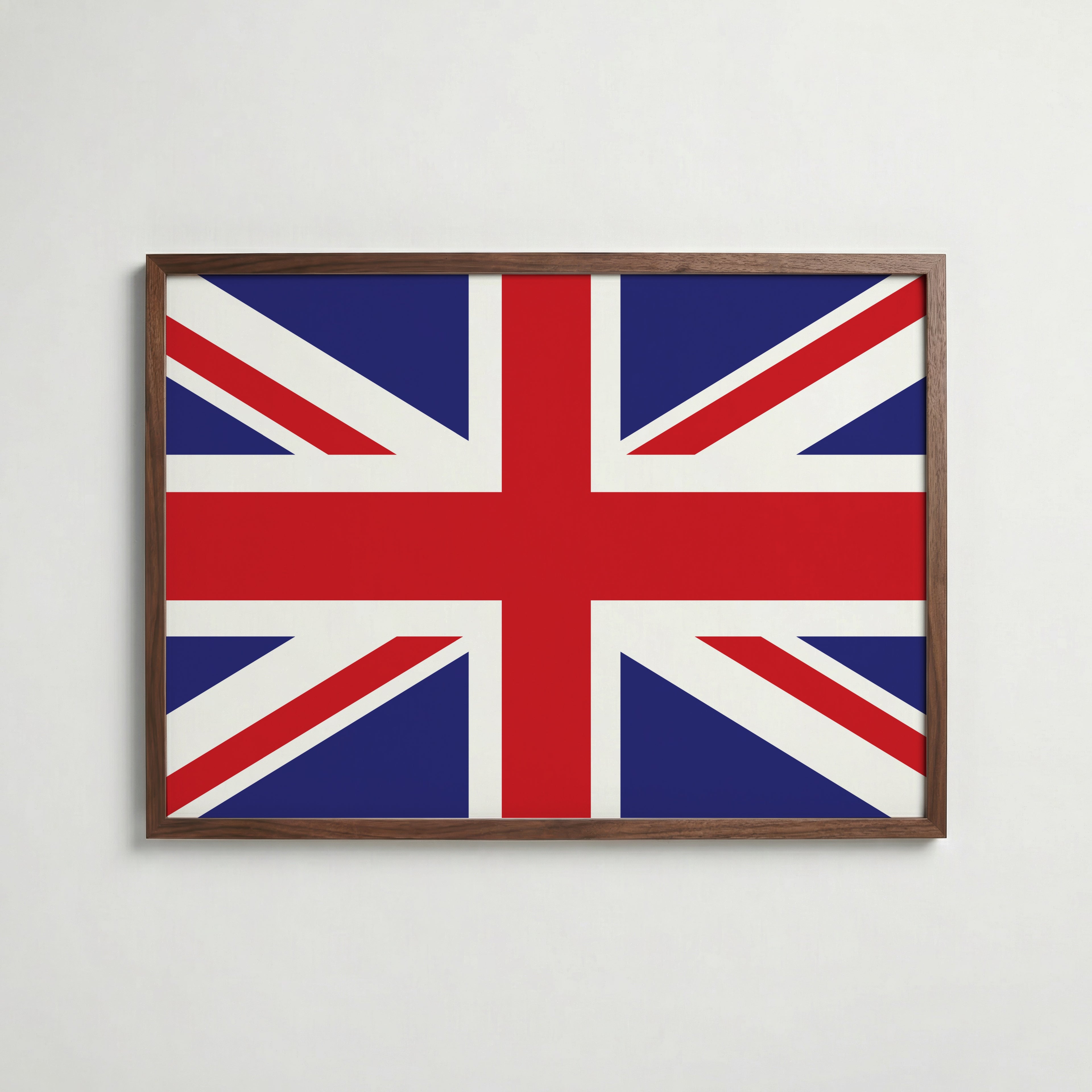 United Kingdom National Flag Poster poster – väggdekoration för hemmet – köp hos Bozetto