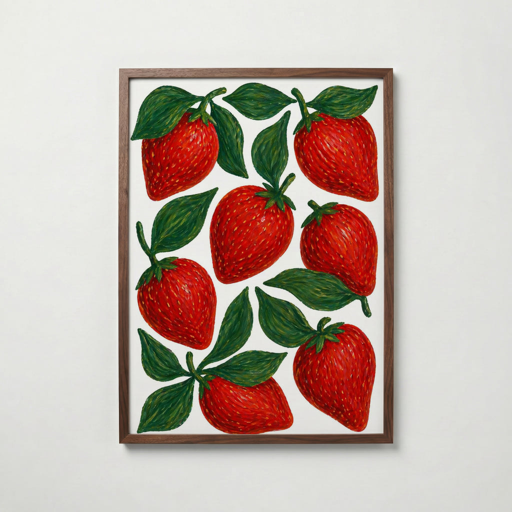 Sweet Strawberries Poster