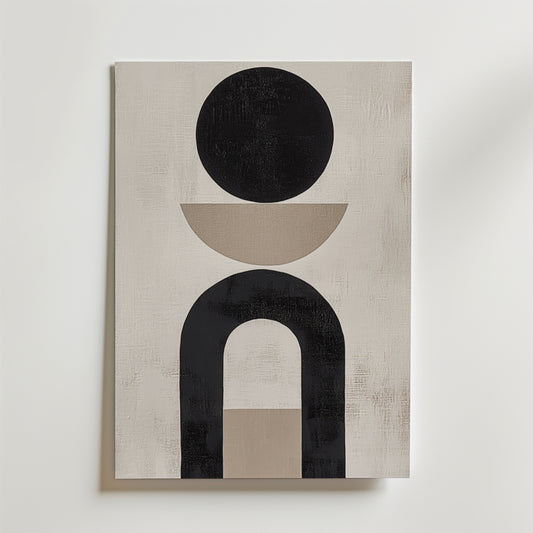 Abstract Shapes No.3 Poster