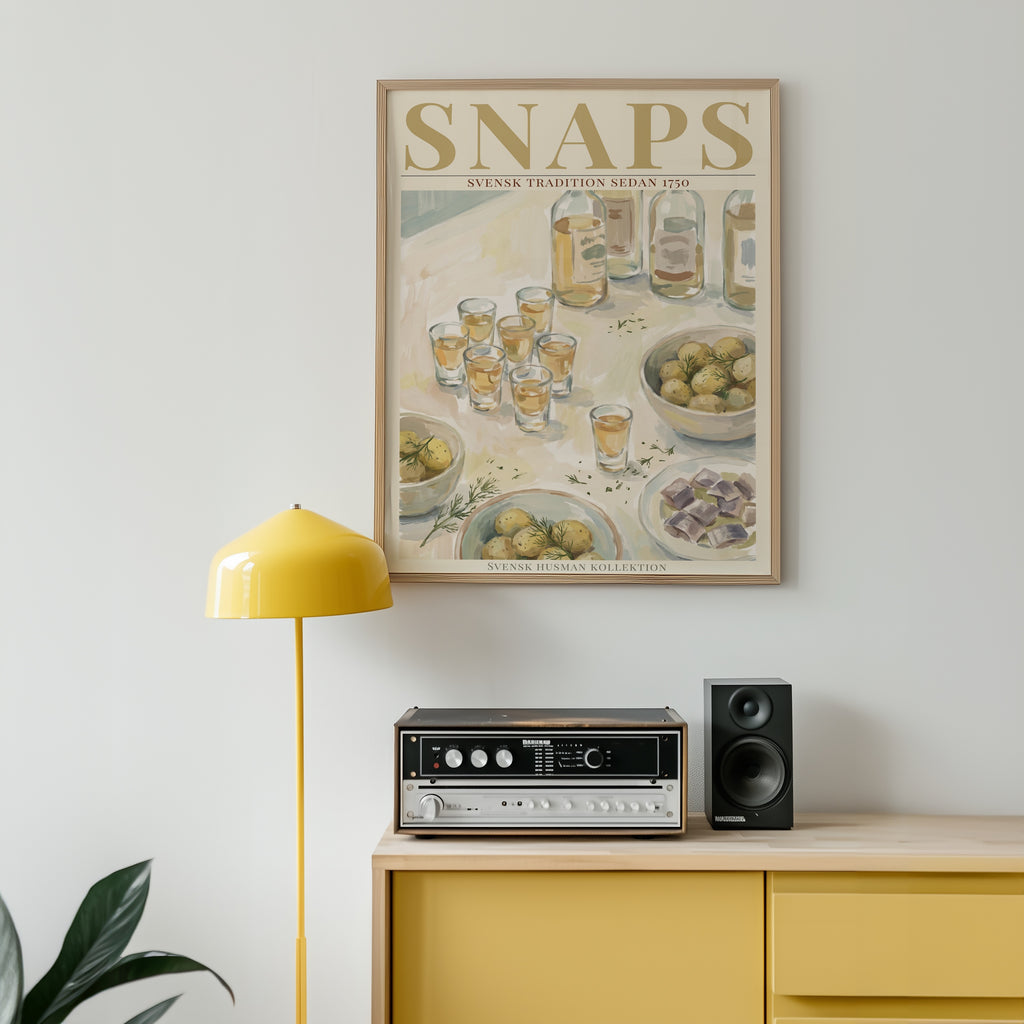 Snaps Poster – poster väggdekoration inredning – Affischer hos Bozetto