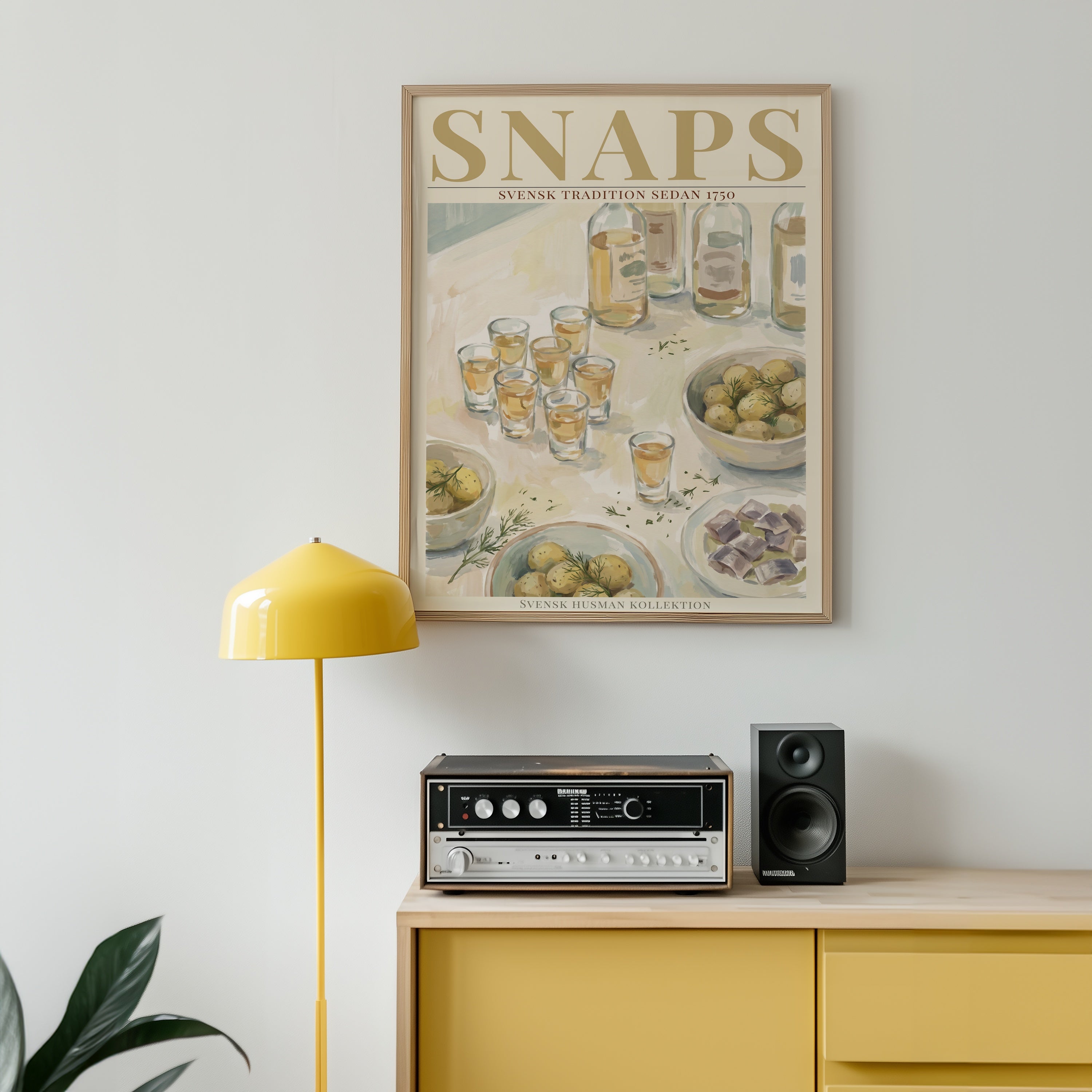 Snaps Poster – poster väggdekoration inredning – Affischer hos Bozetto