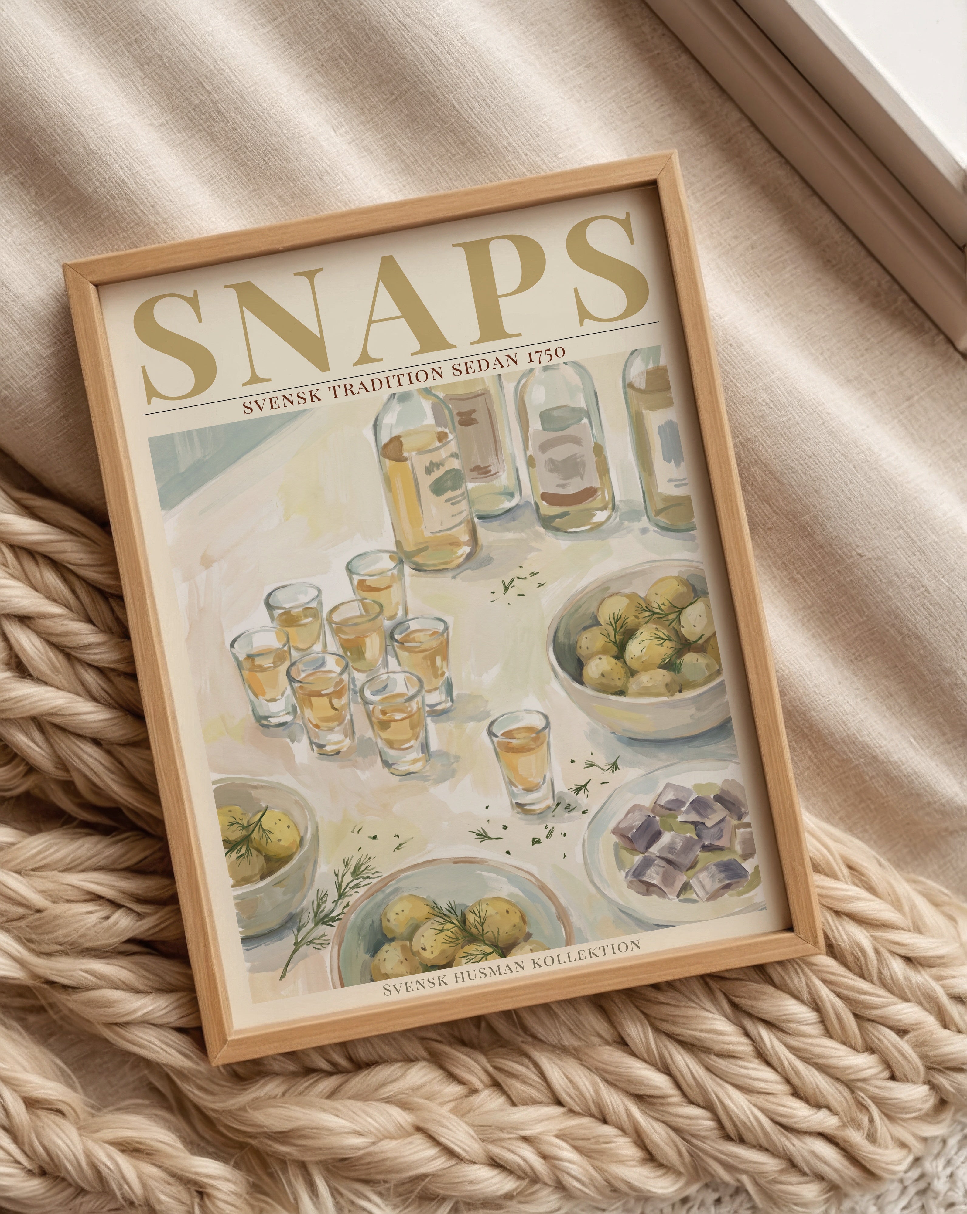 Snaps Poster poster – väggdekoration för hemmet – köp hos Bozetto