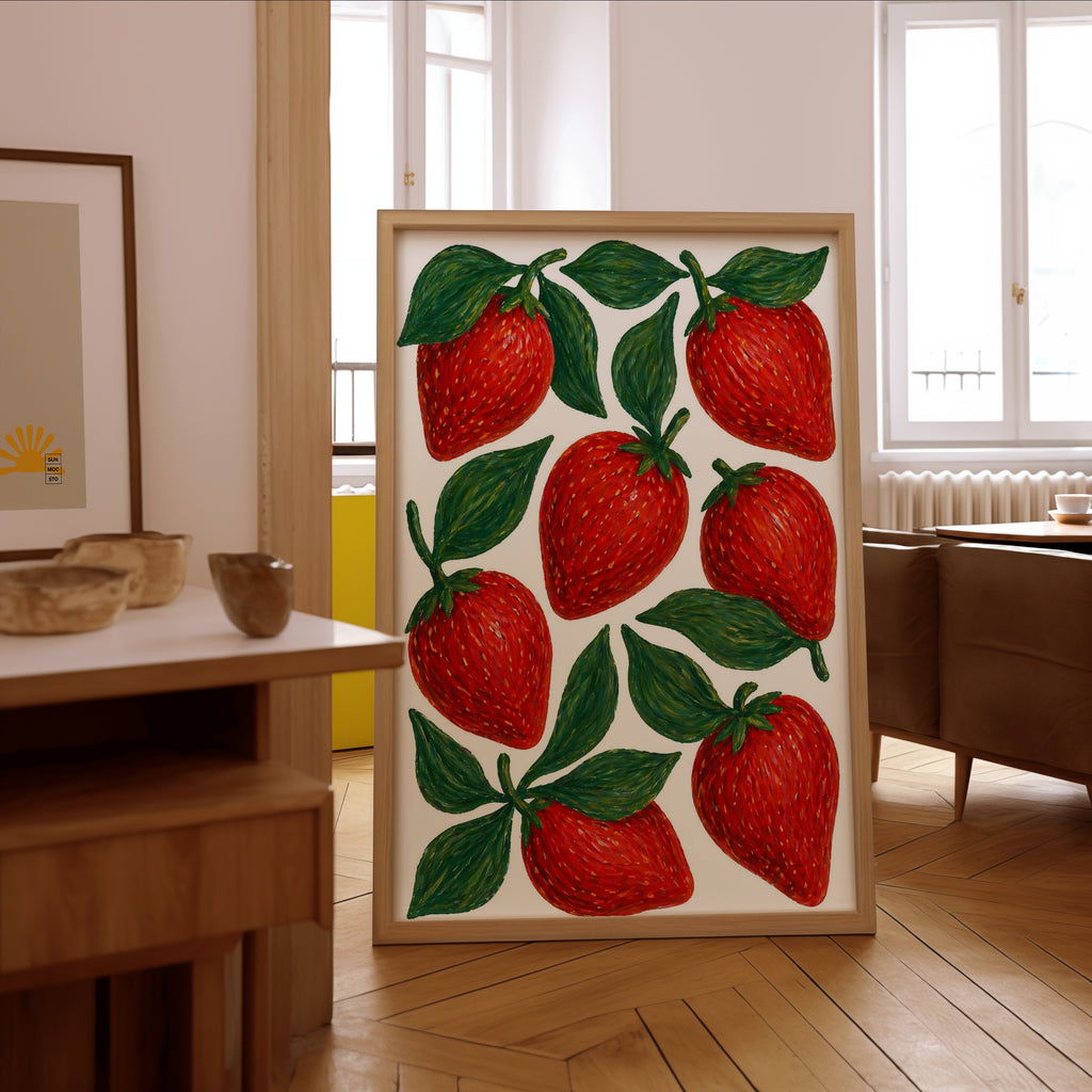 Sweet Strawberries Poster