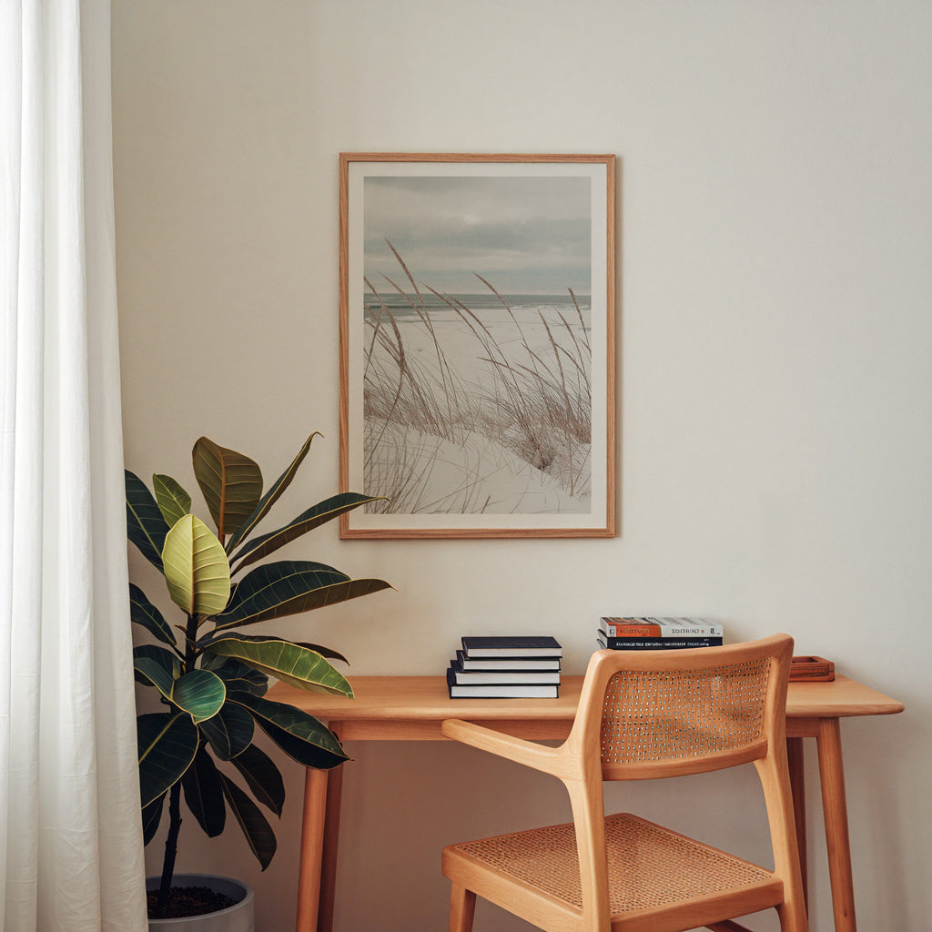 Nordic Shore Dune Poster