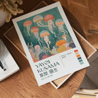 Yayoi Kusama Floating Jellyfish Garden Poster