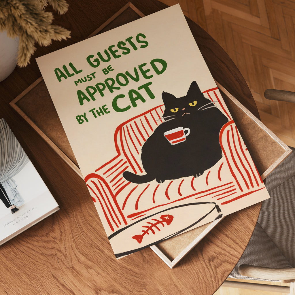 Approved by the Cat Poster