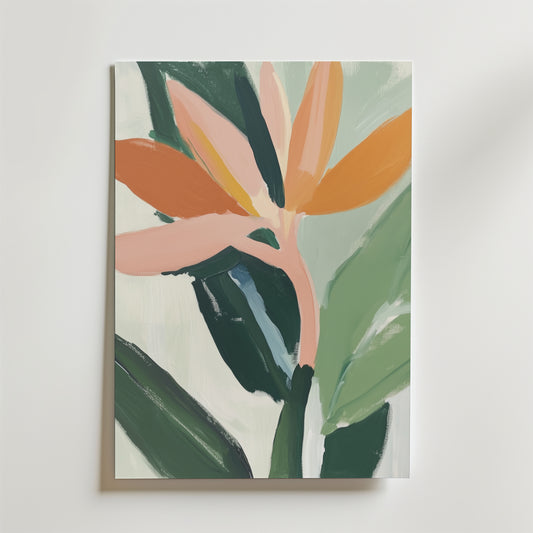 Tropical Bloom Poster