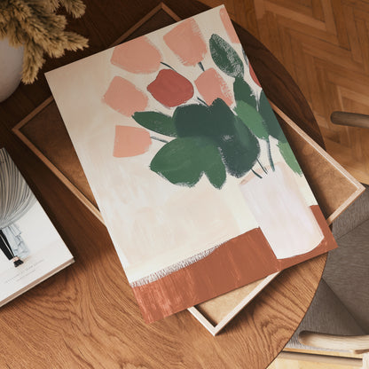 Multiple Flowers In Vase Poster