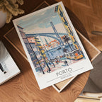 Porto Riverside Tramway Poster