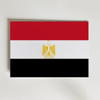 Egypt National Flag Poster affisch – poster till väggdekoration – köp online hos Bozetto