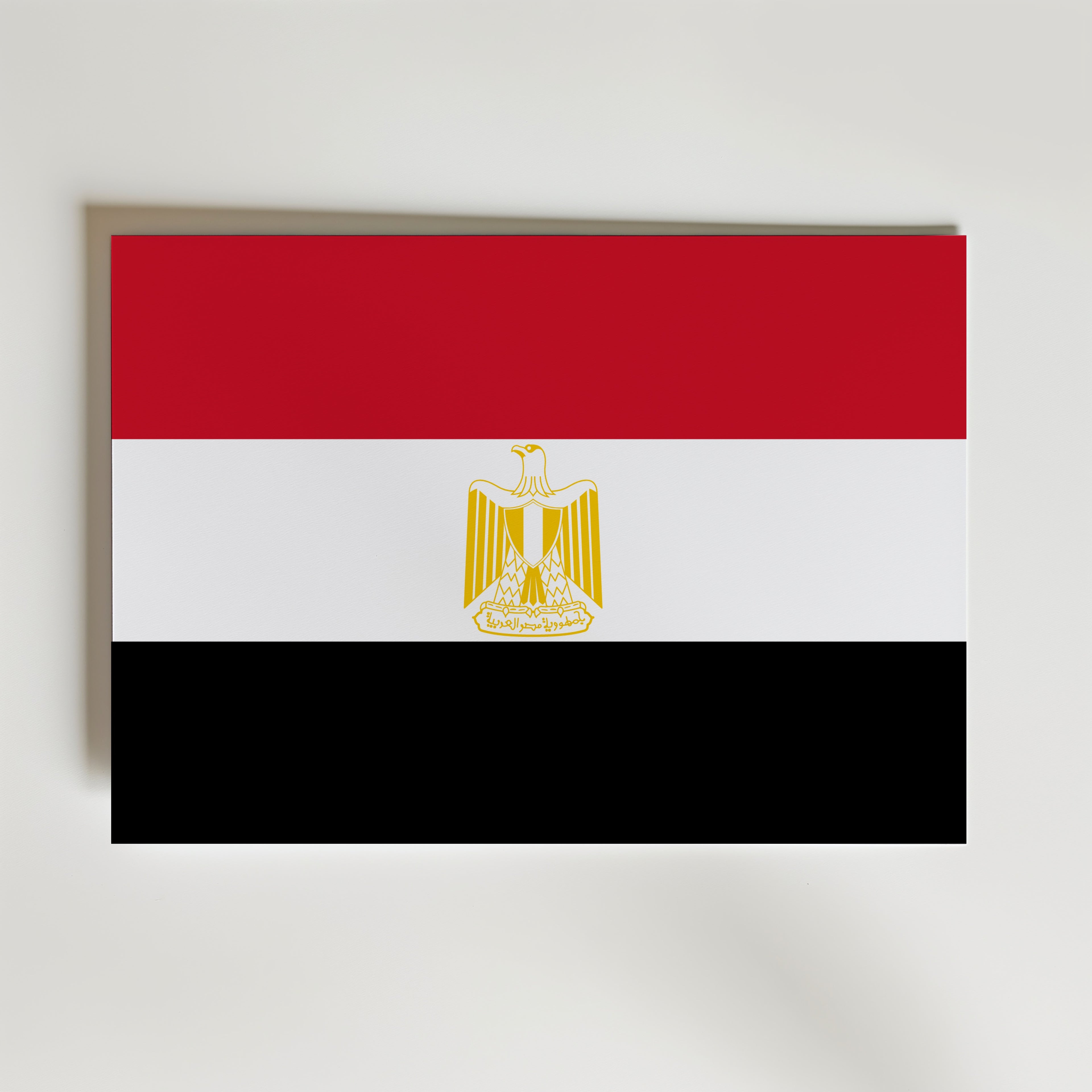 Egypt National Flag Poster affisch – poster till väggdekoration – köp online hos Bozetto