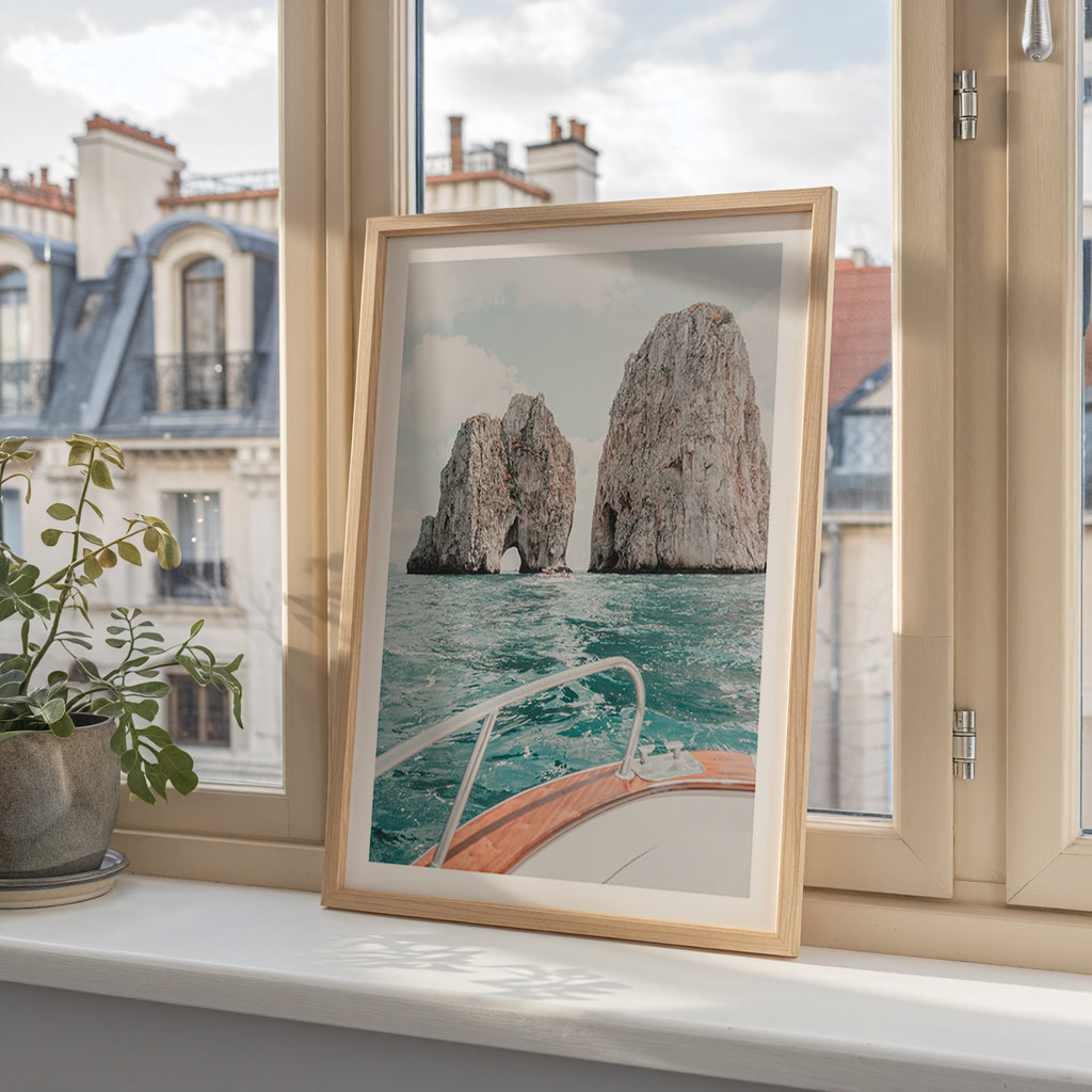 Capri Sea Voyage Poster