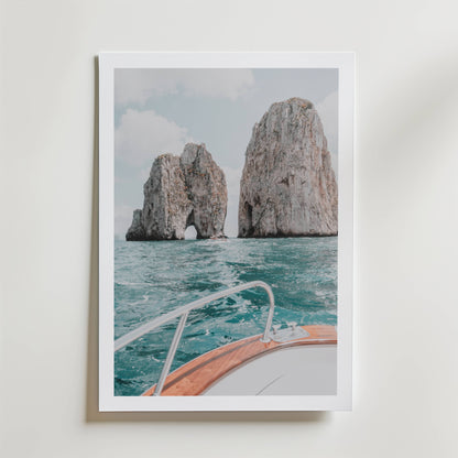 Capri Sea Voyage Poster