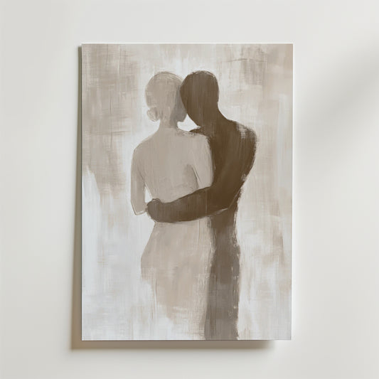 Abstract Love Poster