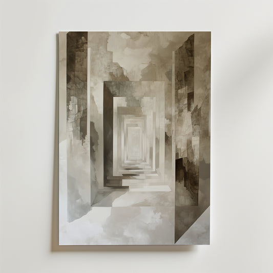 Abstract Infinity Poster