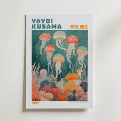 Yayoi Kusama Floating Jellyfish Reverie Poster