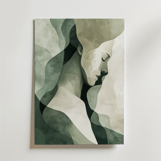 Abstract Reflection Poster